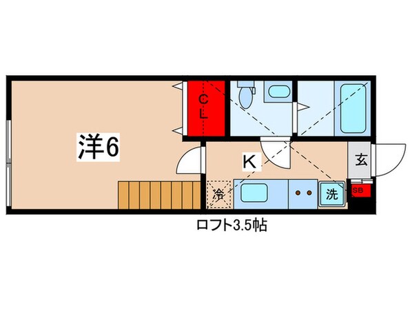 アザーレ・パッシオ栗平の物件間取画像